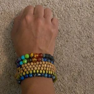 Set of men’s bracelets